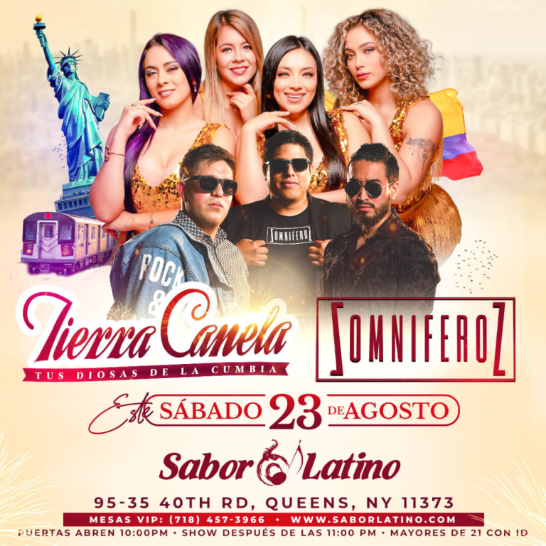 Event - TIERRA CANELA EN SABOR LATINO NY - Queens, New York - August 23, 2025 | concert tickets