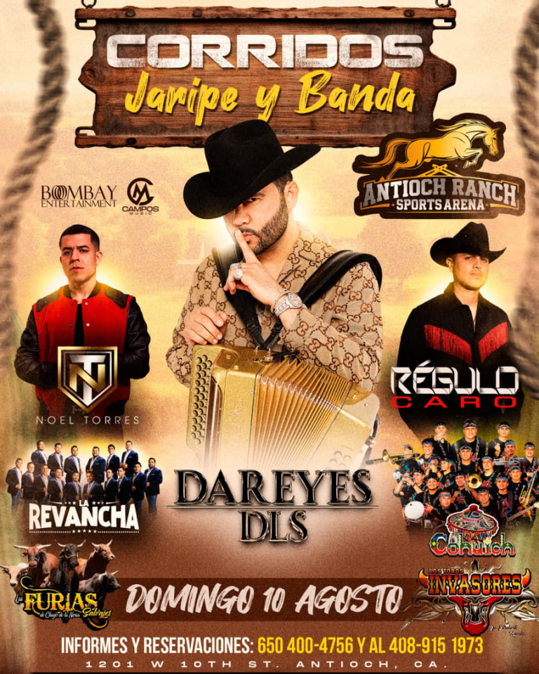 Event - Dareyes  y Jaripeo en concierto! - Antioch, California - 10 de agosto de 2025 | concert tickets