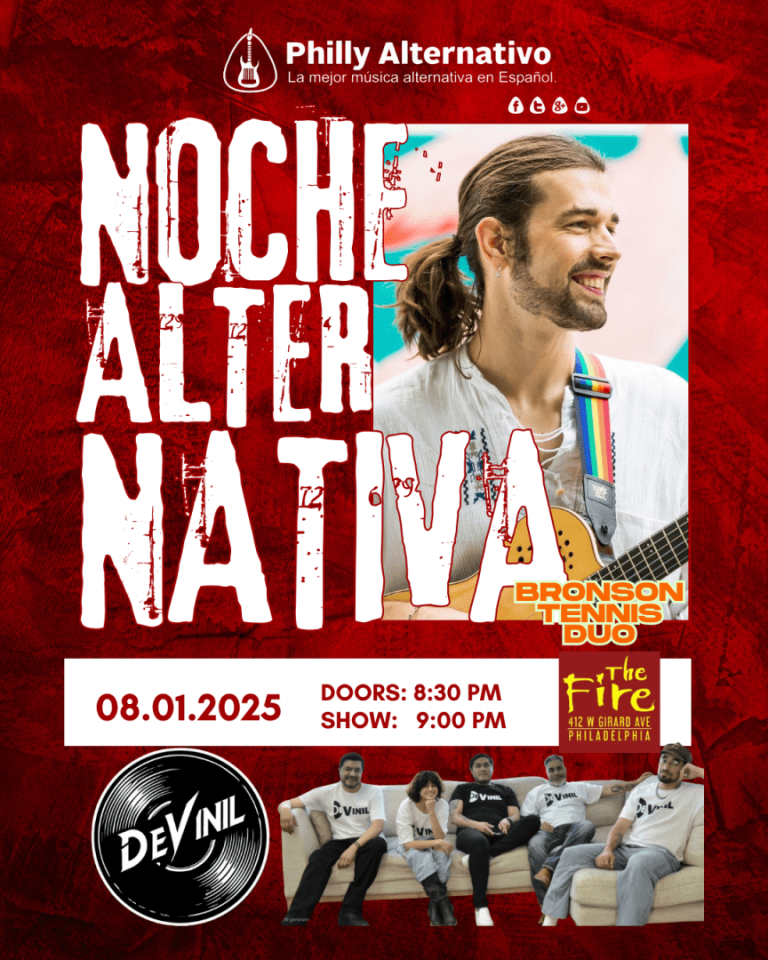 Event - Noche Alternativa: Bronson Tennis Duo & DeVinil - Philadelphia, Pennsylvania - August 1, 2025 | concert tickets