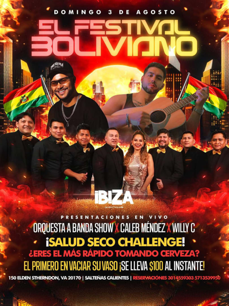 Event - FESTIVAL BOLIVIANO EN HERNDON VA  - Herndon, Virginia - August 3, 2025 | concert tickets