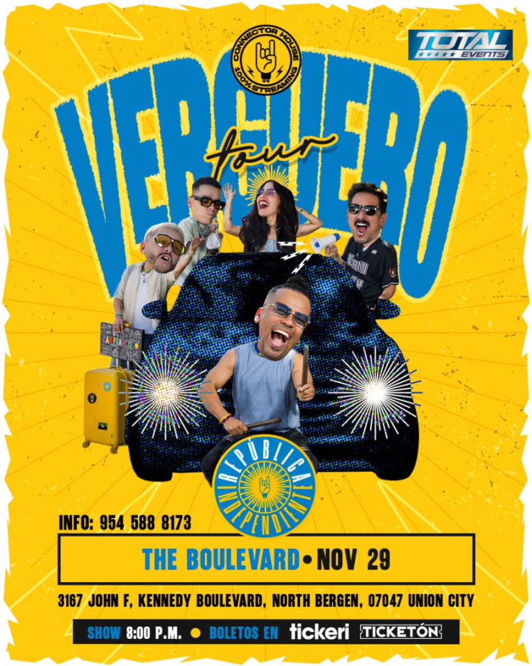 Event - EVENTO POSPUESTO. Republica Independiente Verguero Tour en New Jersey - North Bergen, New Jersey - November 29, 2025 | concert tickets