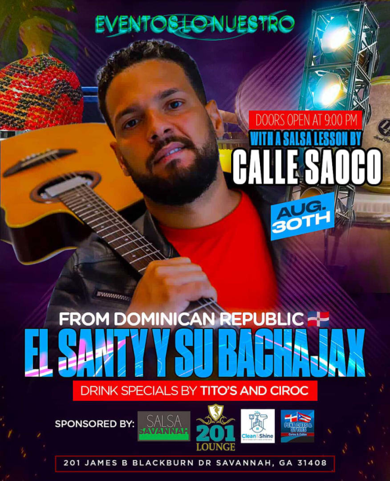 Event - El Santy - SAVANNAH, Georgia - August 30, 2025 | concert tickets