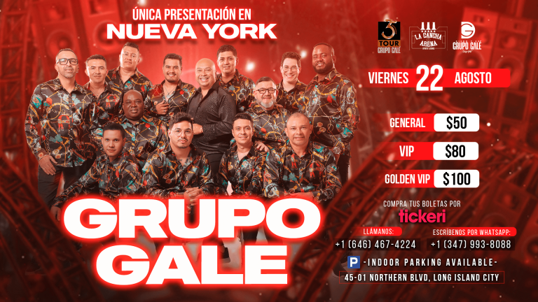 Event - GRUPO GALE  - Queens, New York - August 22, 2025 | concert tickets