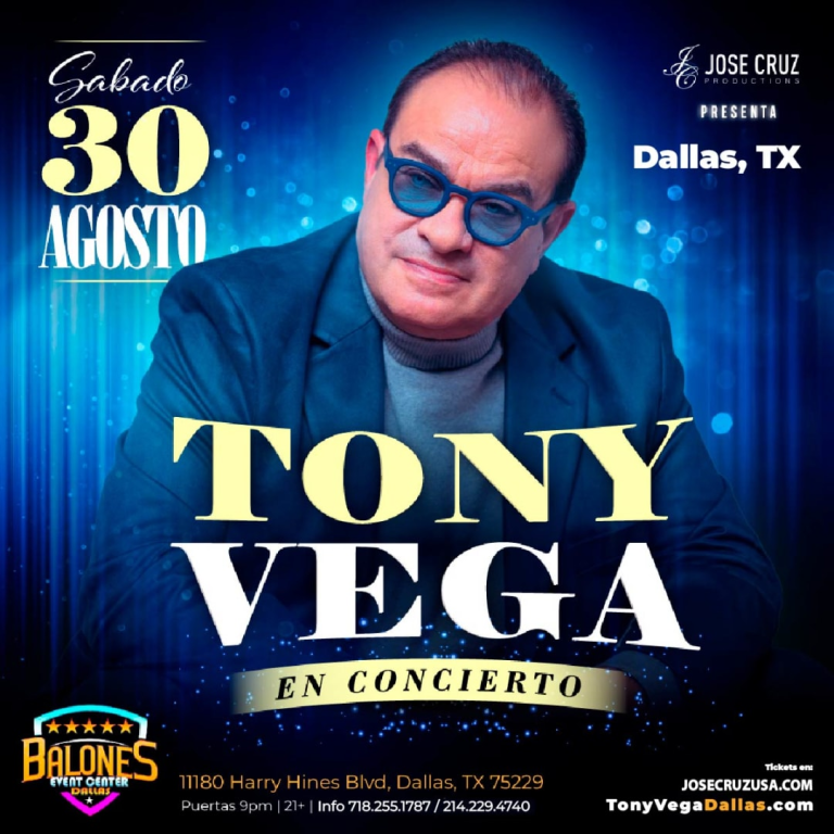 Event - Tony Vega en vivo en Dallas - Dallas, Texas - August 30, 2025 | concert tickets