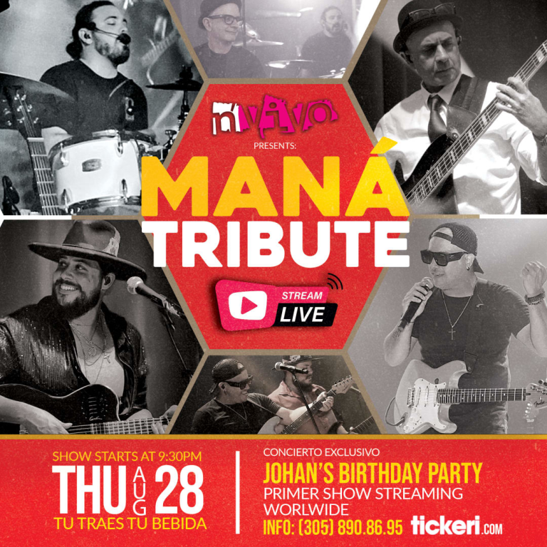 Event - Mana Tribute Concert & After Party B-Day Bash - Miami, Florida - August 28, 2025 | concert tickets