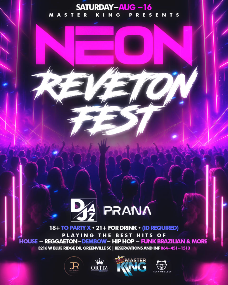 Event - NEON REVETON FEST - Greenville, South Carolina - August 16, 2025 | concert tickets