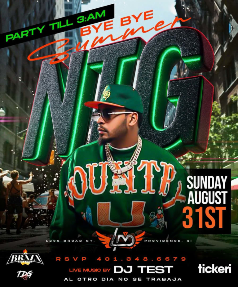 Event - NTG BYE BYE SUMMER - Providence, Rhode Island - August 31, 2025 | concert tickets