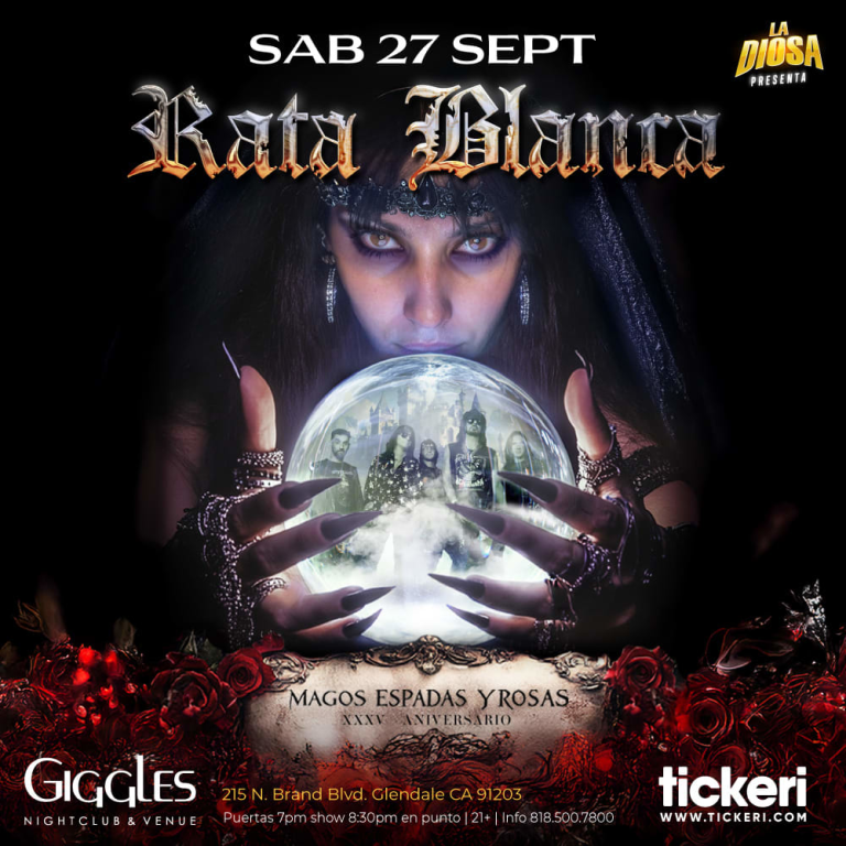 Event - RATA BLANCA EN VIVO EN LOS ANGELES - Glendale, California - September 27, 2025 | concert tickets