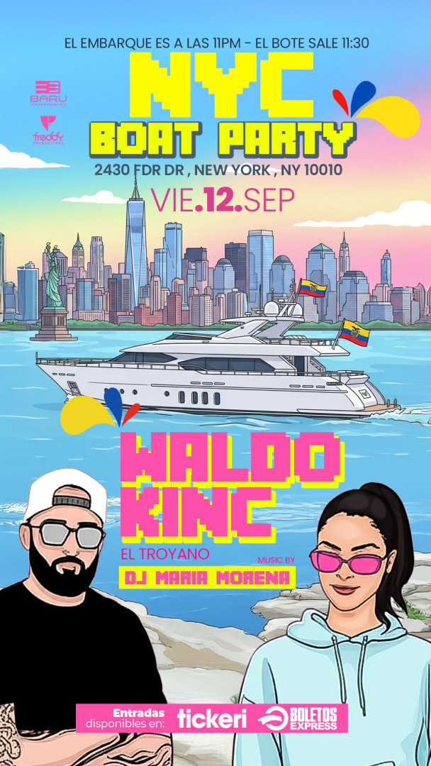 Event - Waldokinc & Maria Morena en Queens NY - New York, New York - September 13, 2025 | concert tickets