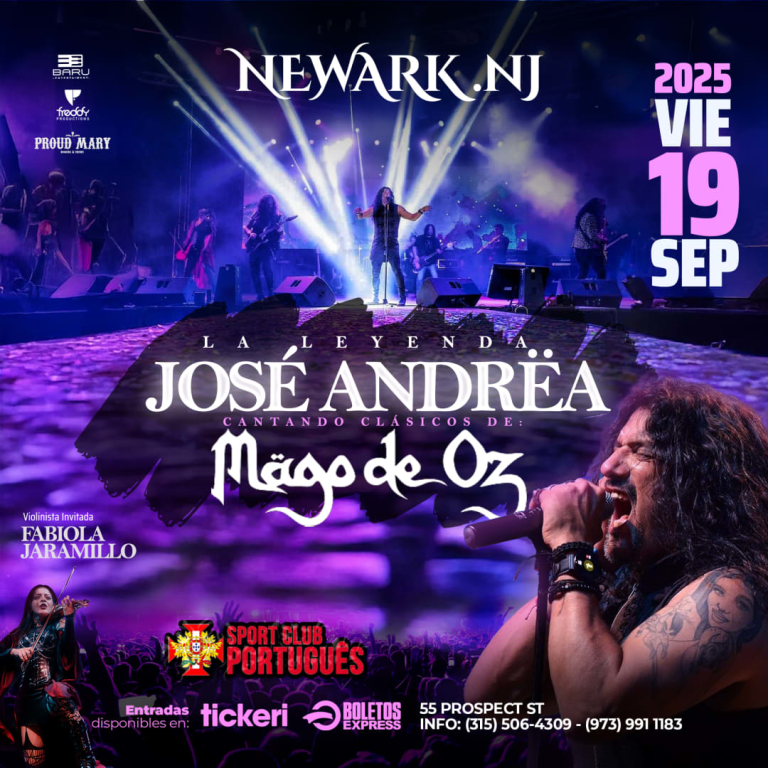 Event - Jose Andrea La Leyenda en New Jersey - Newark, New Jersey - September 19, 2025 | concert tickets