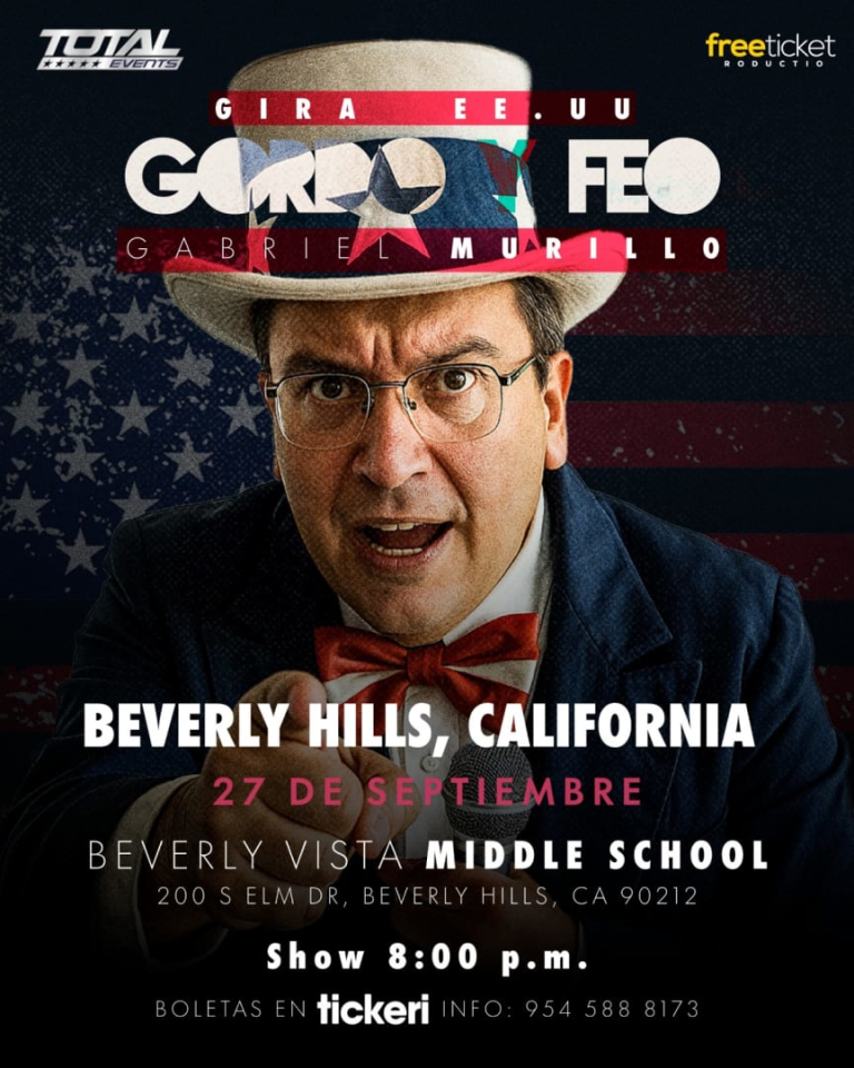 Event - Gabriel Murillo Gordo y Feo en Beverly Hills - Beverly Hills, California - September 27, 2025 | concert tickets