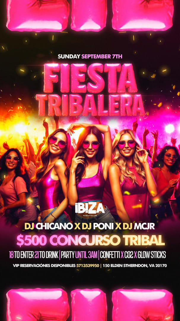 Event - Fiesta tribalera en Herndon Va  - Herndon, Virginia - September 7, 2025 | concert tickets