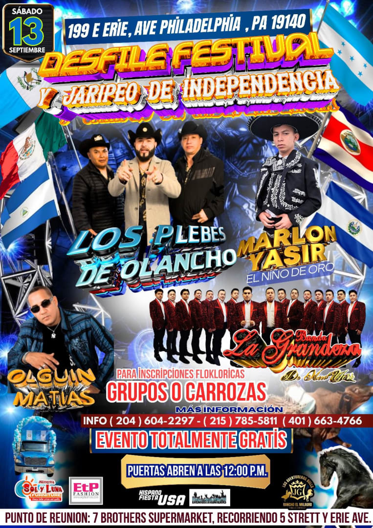 Event - Desfile festival y jaripeo de independencia  - Philadelphia, Pennsylvania - September 13, 2025 | concert tickets
