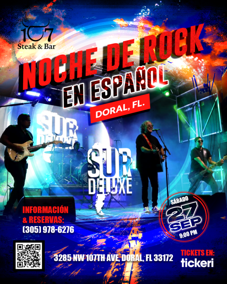 Event - Noche de Rock en Español en Doral FL. - Doral, Florida - September 27, 2025 | concert tickets