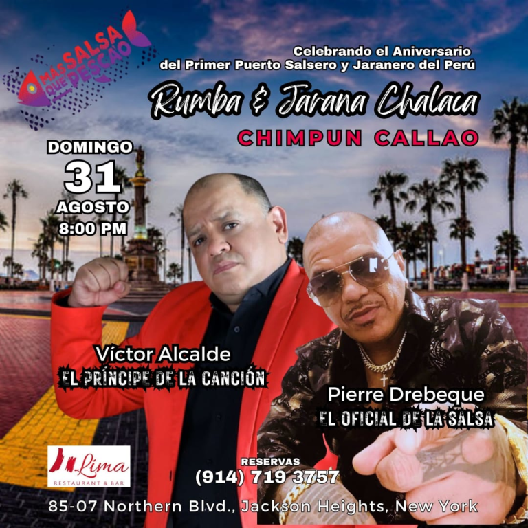 Event - RUMBA & JARANA CHALACA - CHIMPUN CALLAO - Jackson Heights, New York - August 31, 2025 | concert tickets
