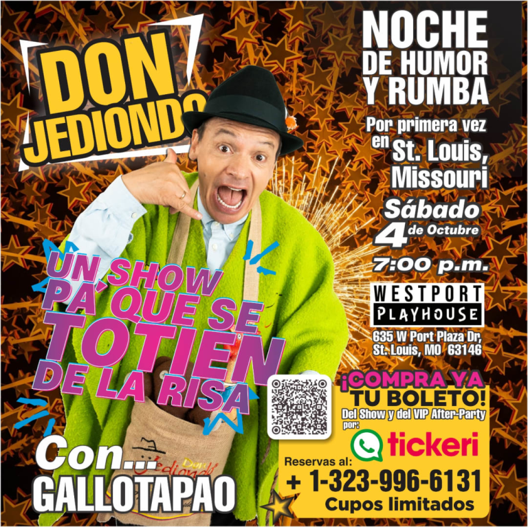 Event - Don Jediondo - Noche de Humor y Rumba - St. Louis, Missouri - October 4, 2025 | concert tickets