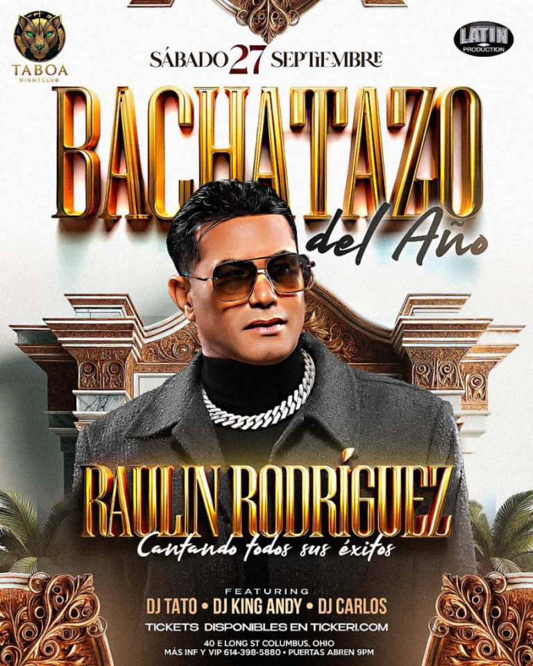 Event - Raulin Rodríguez  - Columbus, Ohio - September 27, 2025 | concert tickets