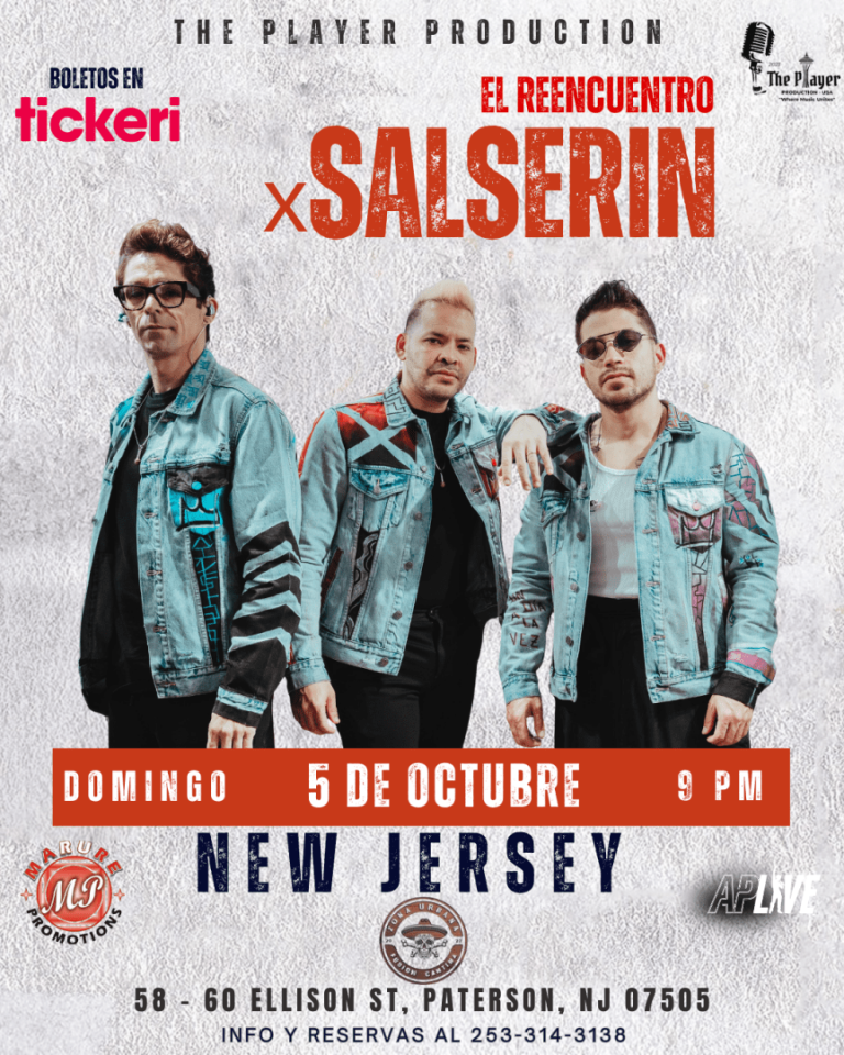 Event - EL REENCUENTRO X-SALSERIN - NEW JERSEY - Paterson, New Jersey - October 5, 2025 | concert tickets
