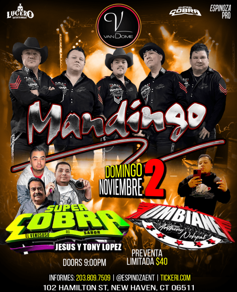 Event - GRUPO MANDINGO en New Haven, CT - New Haven, Connecticut - November 2, 2025 | concert tickets