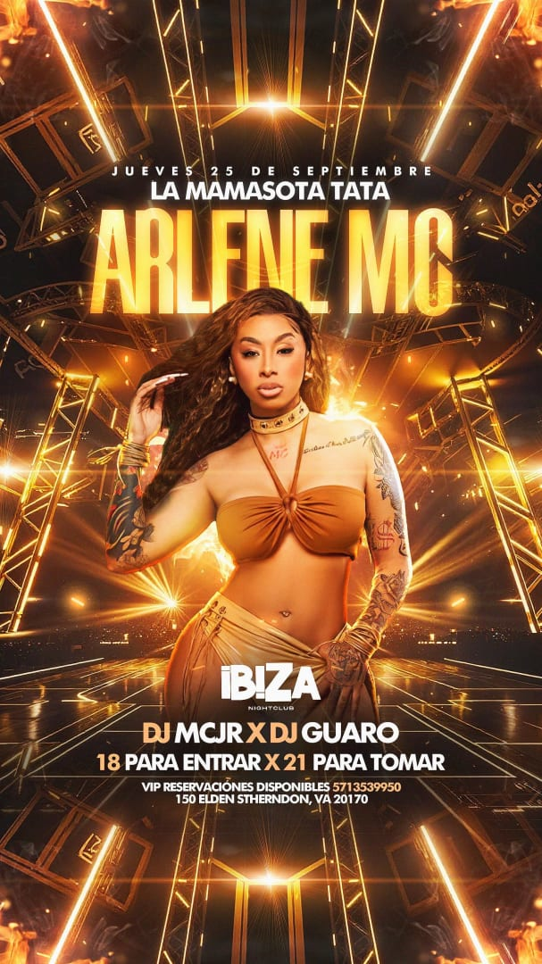 Event - ARLENE MC MAMASOTA TATA en Herndon  - Herndon, Virginia - September 25, 2025 | concert tickets