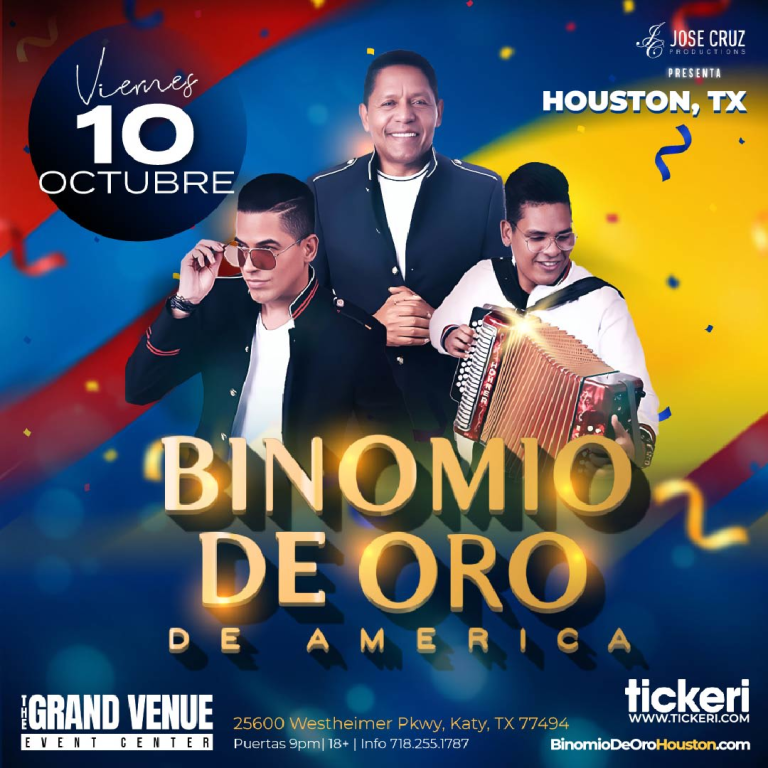 Event - Binomio de Oro en vivo en Houston - Katy, Texas - October 10, 2025 | concert tickets