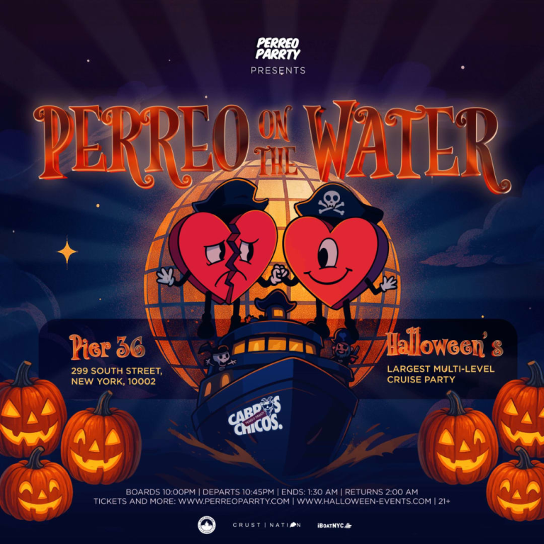 Event - HALLOWEEN PERREO ON THE WATER - Haunted Latin Mega Yacht Boat Party - New York, NY - Sat, November 1, 2025} | concert tickets
