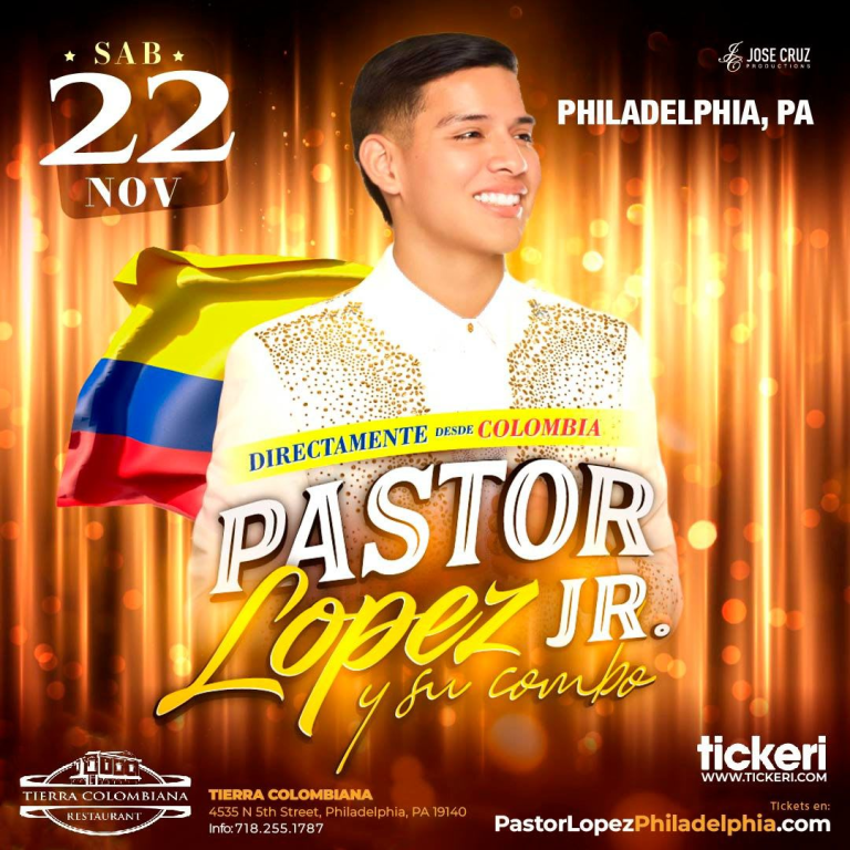 Event - Pastor Lopez jr en concierto en Philadelphia - Philadelphia, Pennsylvania - November 22, 2025 | concert tickets