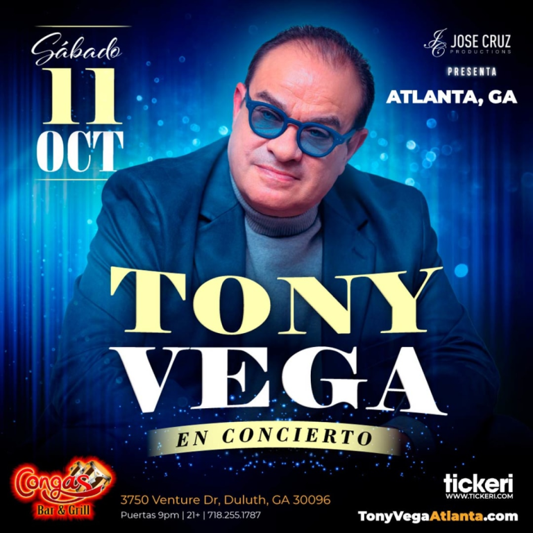 Event - Tony Vega en vivo en Atlanta - Duluth, Georgia - October 11, 2025 | concert tickets