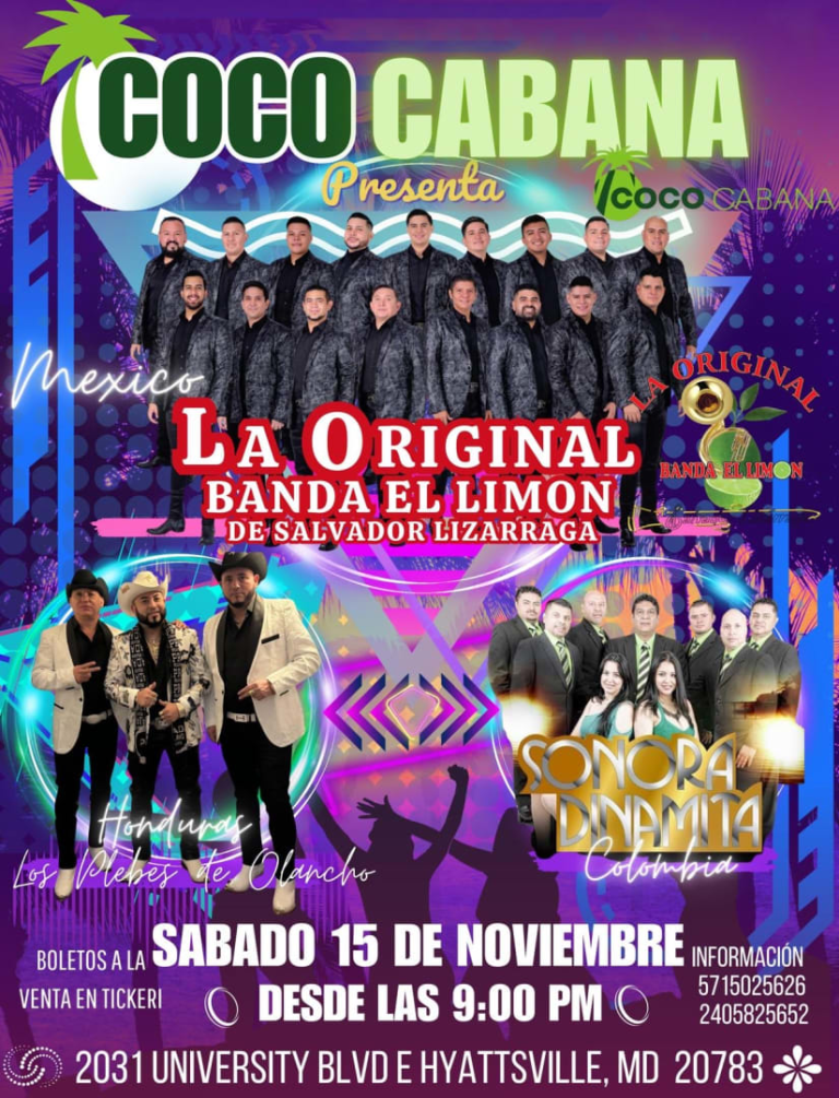 Event - La Original Banda El LIMON  - Adelphi, Maryland - November 15, 2025 | concert tickets