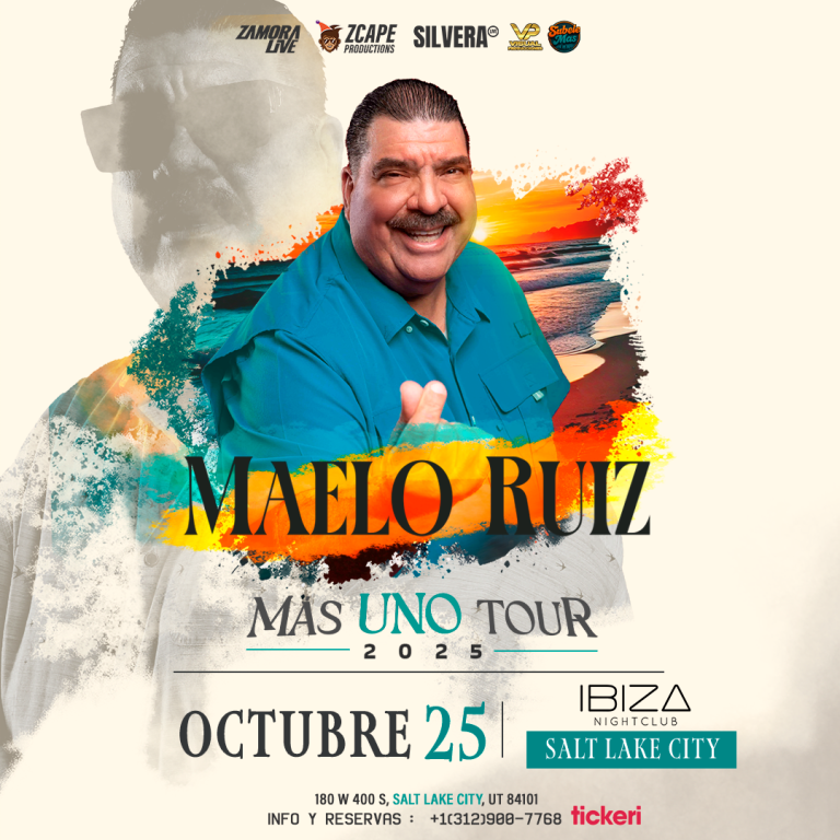 Event - Maelo Ruiz en Salt Lake City - Salt Lake City, Utah - October 25, 2025 | concert tickets