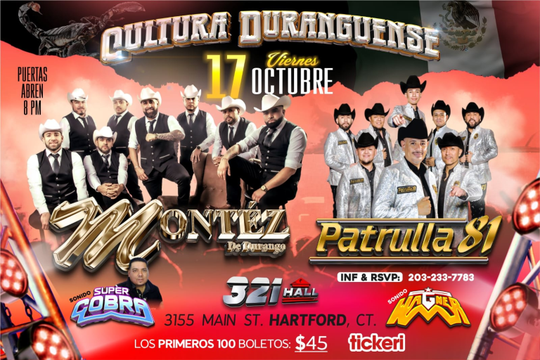 Event - Cultura Duranguense  - Hartford, Connecticut - October 17, 2025 | concert tickets