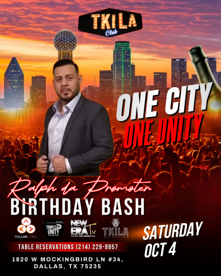 Event - 🍾LATIN SATURDAYS & RALPH THA PROMOTER BDAY BASH AT TKILA NIGHT CLUB OCT 4TH🍾 - Dallas, Texas - October 4, 2025 | concert tickets