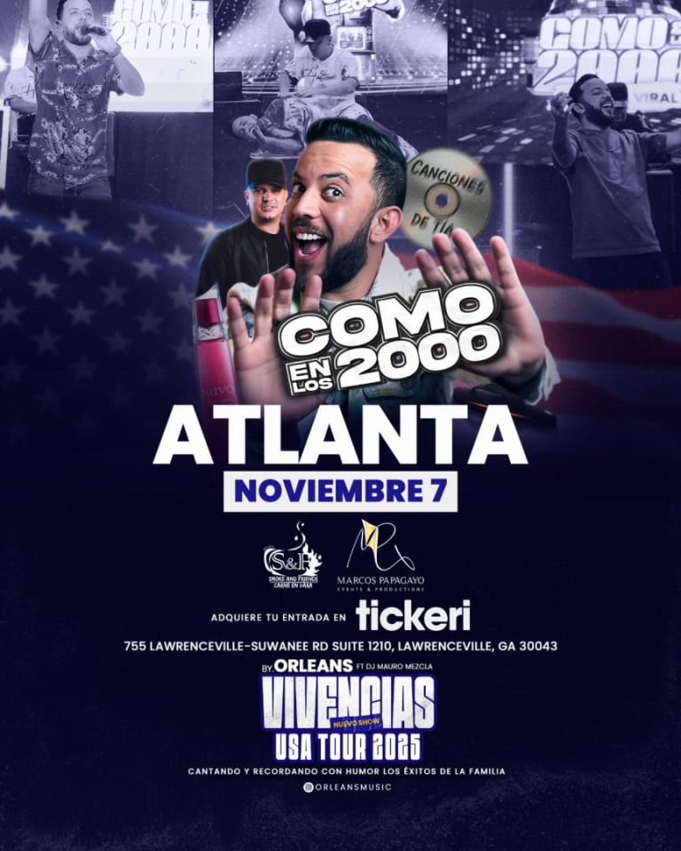 Event - Como en los 2000 en Atlanta - Lawrenceville, Georgia - November 7, 2025 | concert tickets