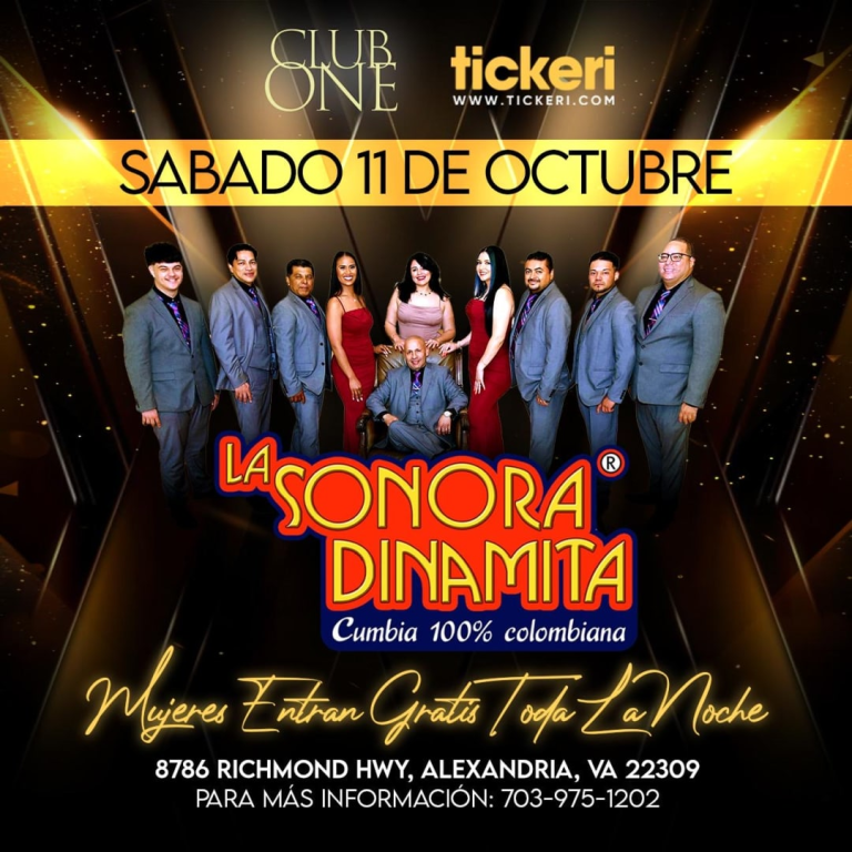 Event - LA SONORA DINAMITA EN CONCIERTO!! - Alexandria, Virginia - October 11, 2025 | concert tickets