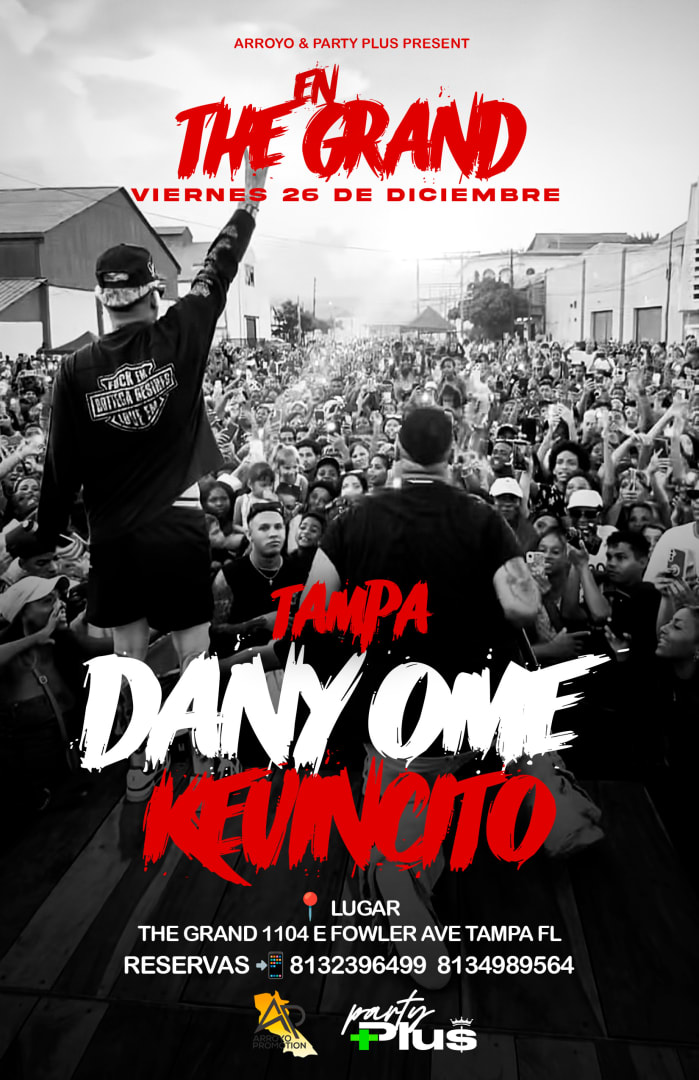 Event - DANY OME & KEVINCITO EL 13 - Tampa, Florida - December 26, 2025 | concert tickets