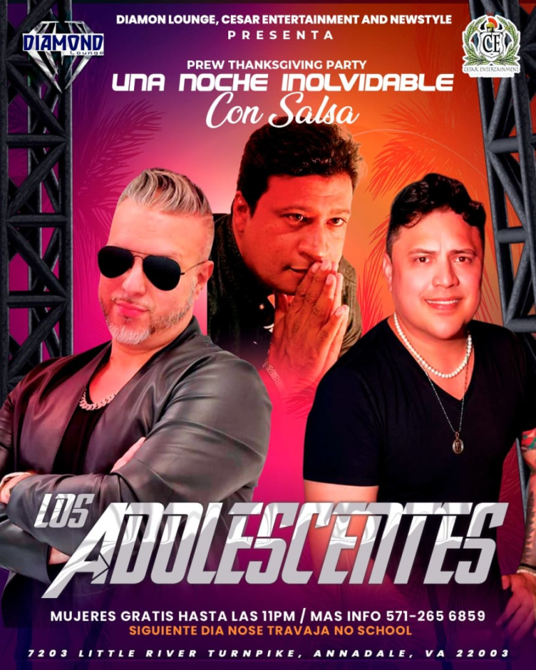 Event - Los adolescentes  - Annandale, Virginia - November 26, 2025 | concert tickets