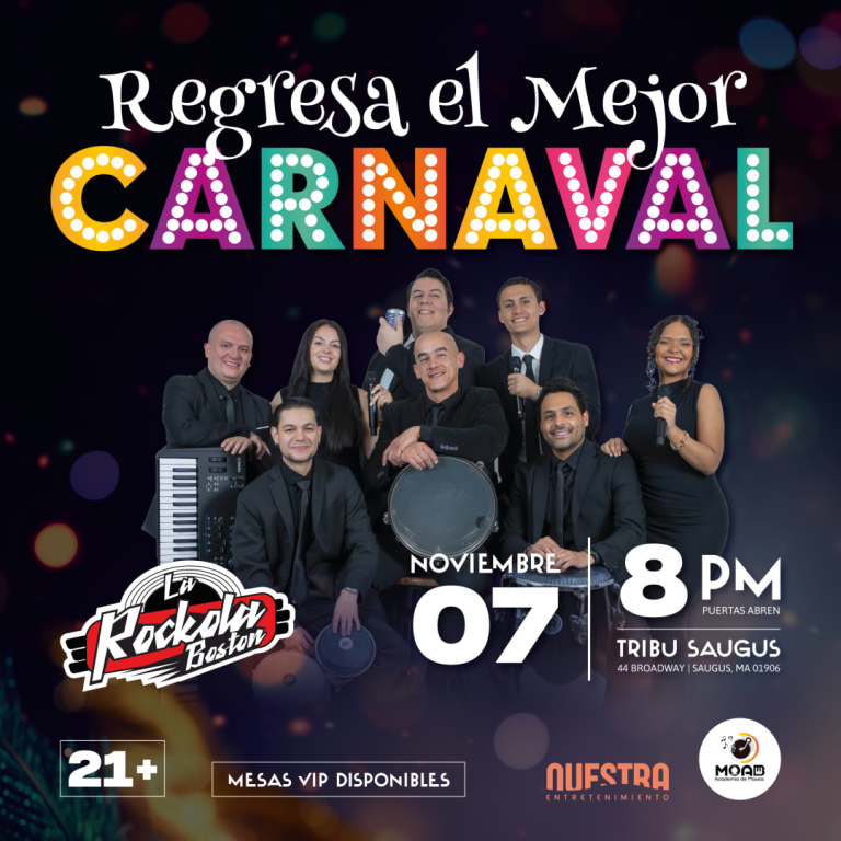 Event - CARNAVAL | La Rockola Boston - Saugus, Massachusetts - November 7, 2025 | concert tickets