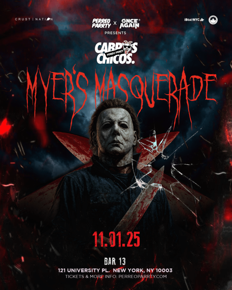 Event - Cabros Chicos - Myers Masquerade Halloween Latin & Reggaeton NYC Party 18+ - New York, NY - Sat, November 1, 2025} | concert tickets