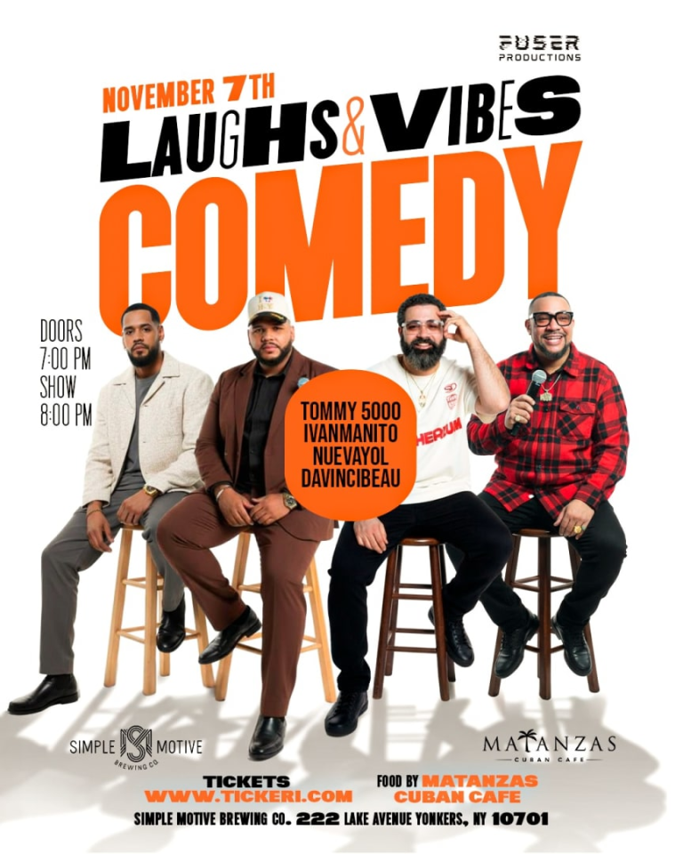 Event - Laughs & Vibes Comedy at Simple Motive Brewing Co  - Yonkers, New York - November 7, 2025 | concert tickets