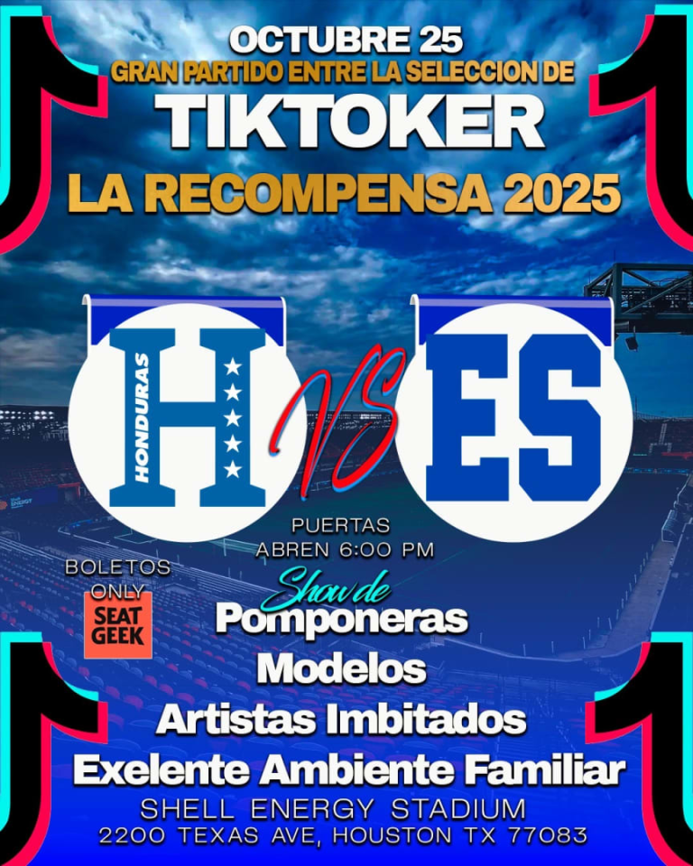 Event - Honduras vs El Salvador TikTokers  - Houston, Texas - October 25, 2025 | concert tickets