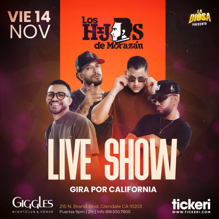 Event - Los Hijos de Morazan en Los Angeles - Glendale, California - November 14, 2025 | concert tickets
