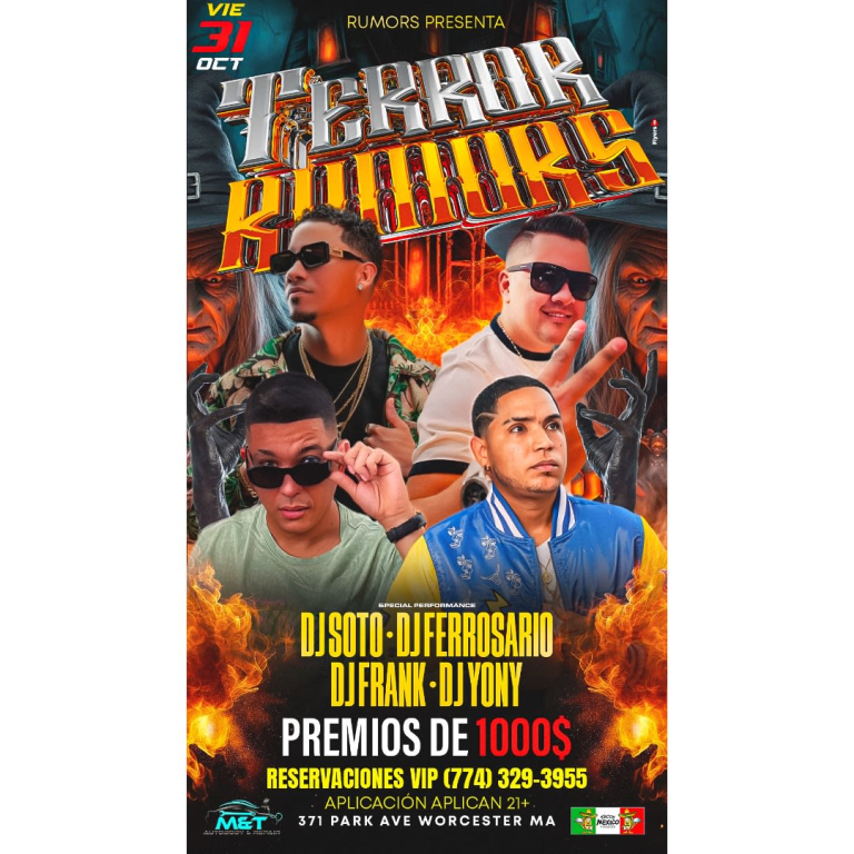 Event - Rumors del Terror  - Worcester, Massachusetts - October 31, 2025 | concert tickets