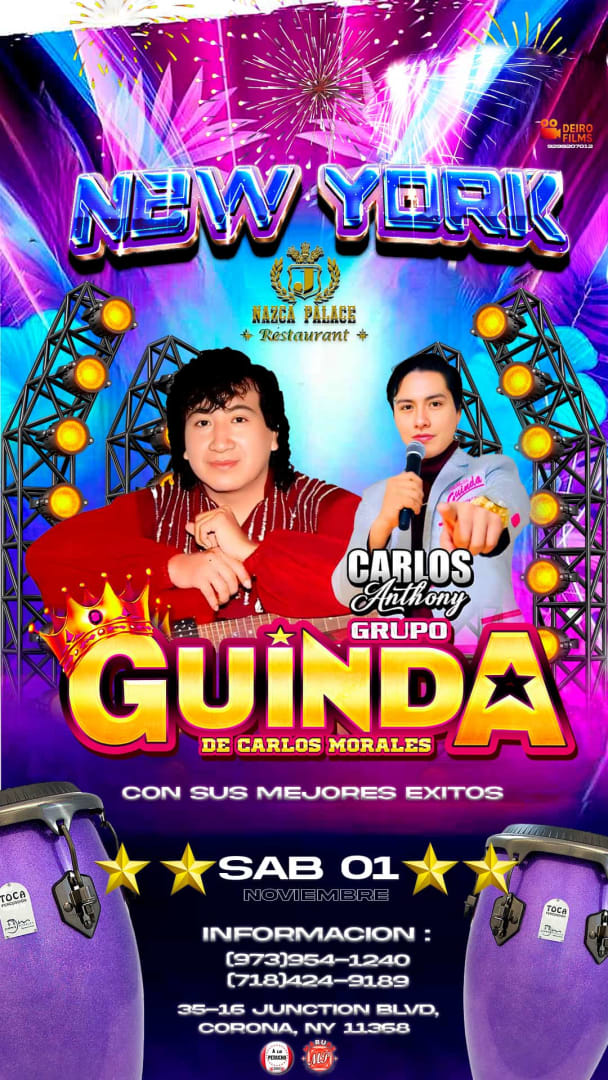 Event - GRUPO GUINDA EN NEW YORK  - Queens, NY - Sat, November 1, 2025} | concert tickets