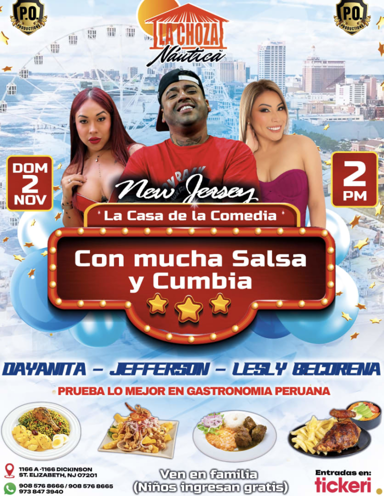 Event - La Casa de la Comedia en NJ  - Elizabeth, New Jersey - November 2, 2025 | concert tickets
