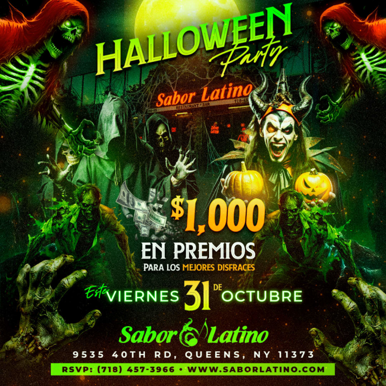 Event - HALLOWEEN PARTY | Sabor Latino - Queens, New York - October 31, 2025 | concert tickets