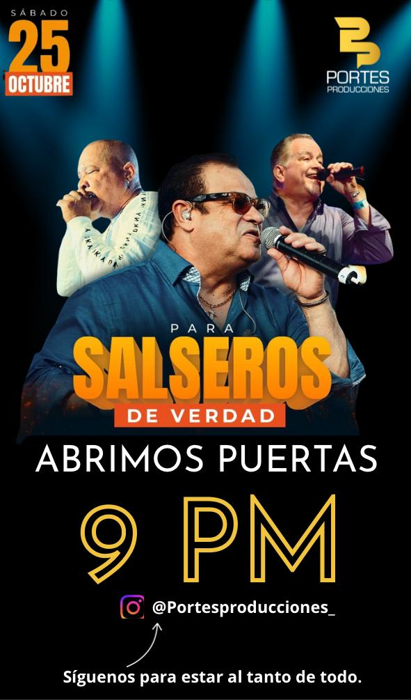 Event - Tony Vega, Ray Sepúlveda e Hidelmaro “ Salseros de verdad “ - Hialeah, Florida - October 25, 2025 | concert tickets