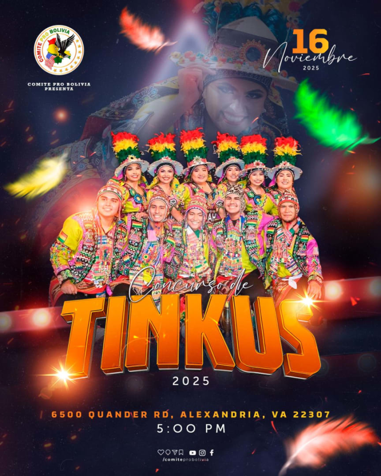 Event - Concurso de Tinkus 2025 - Alexandria, Va - November 16, 2025 | concert tickets