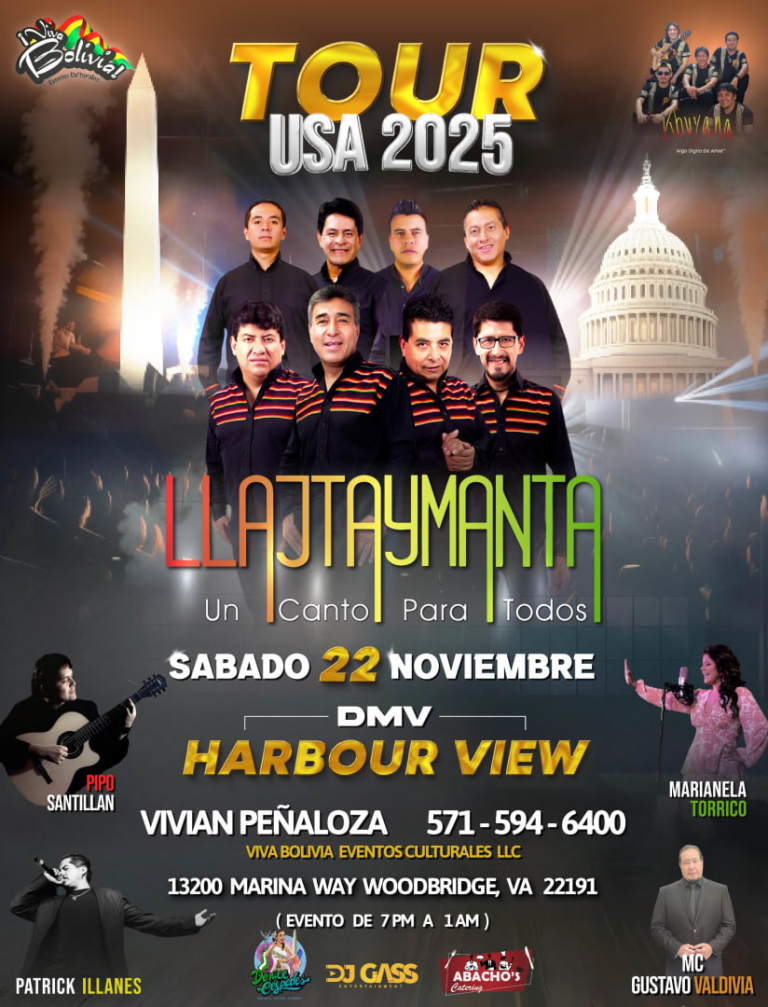 Event - LLajtaymanta un canto para todos en Virginia - Woodbridge, Virginia - November 22, 2025 | concert tickets
