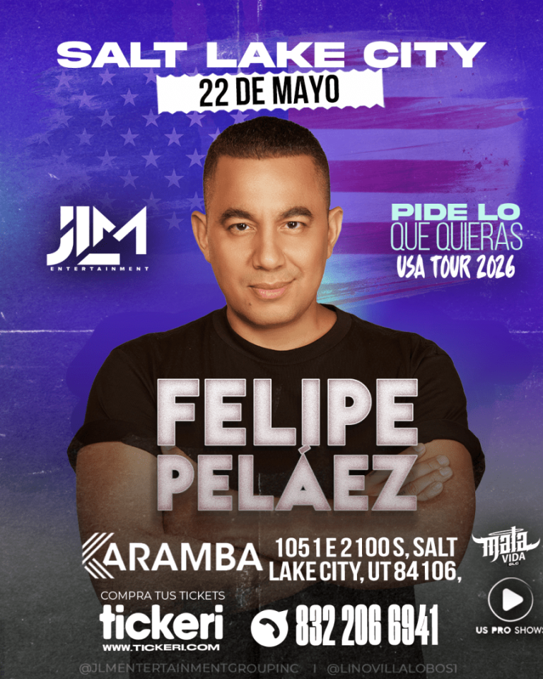 Event - Felipe Pelaez en concierto en Salt Lake City! - Salt Lake City, UT - Fri, May 22, 2026} | concert tickets
