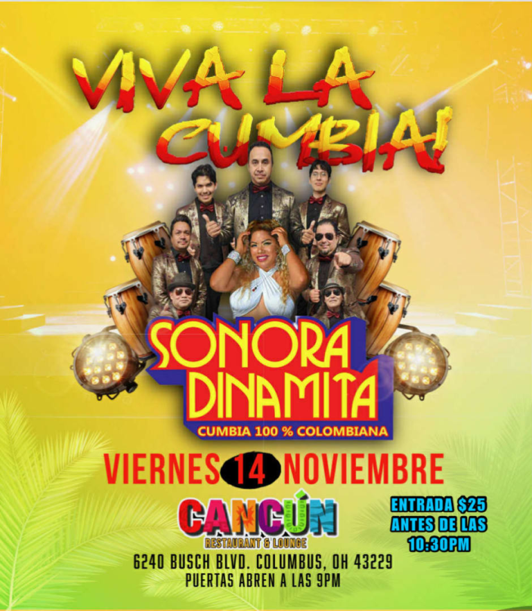 Event - La Sonora Dinamita, Viva La Cumbia Tour 2025 - Columbus, Ohio - November 14, 2025 | concert tickets